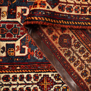 سجادة صوف يدوي - كوادر.