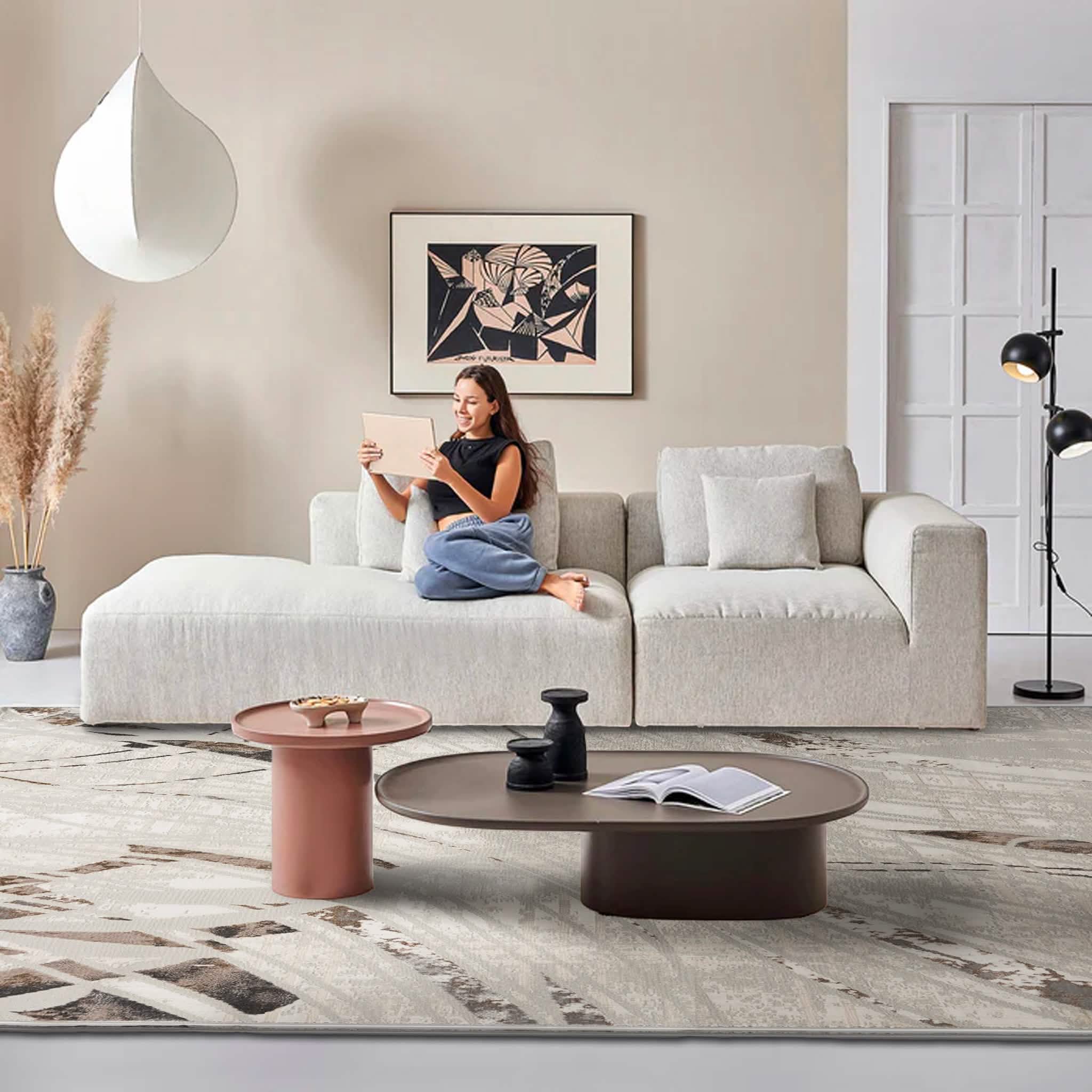 سجادة مودرن - بتيل.