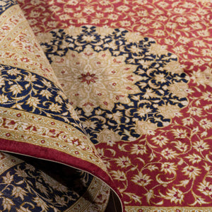 سجادة حرير يدوي فاخر - الخزامى.